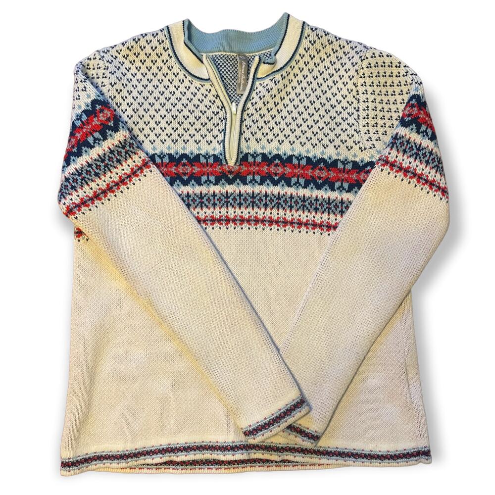 Vintage Hanna Andersson Sweater with zipper XS (Jr) EUC
